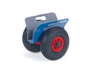 Platenroller 4155 met klemplaten 60 mm (massief rubber wielen)